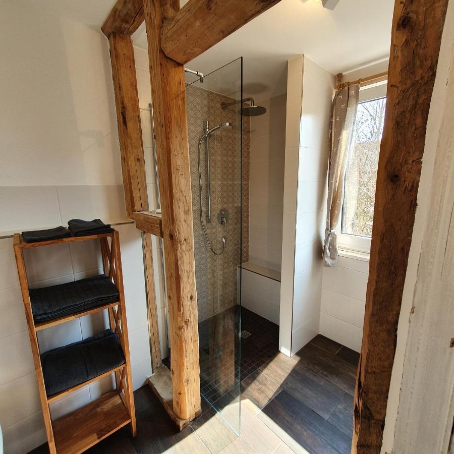 Alte Backstube - Ferienwohnung Huettenstube Und Ferienzimmer Auszeit Erkenbrechtsweiler Exteriér fotografie