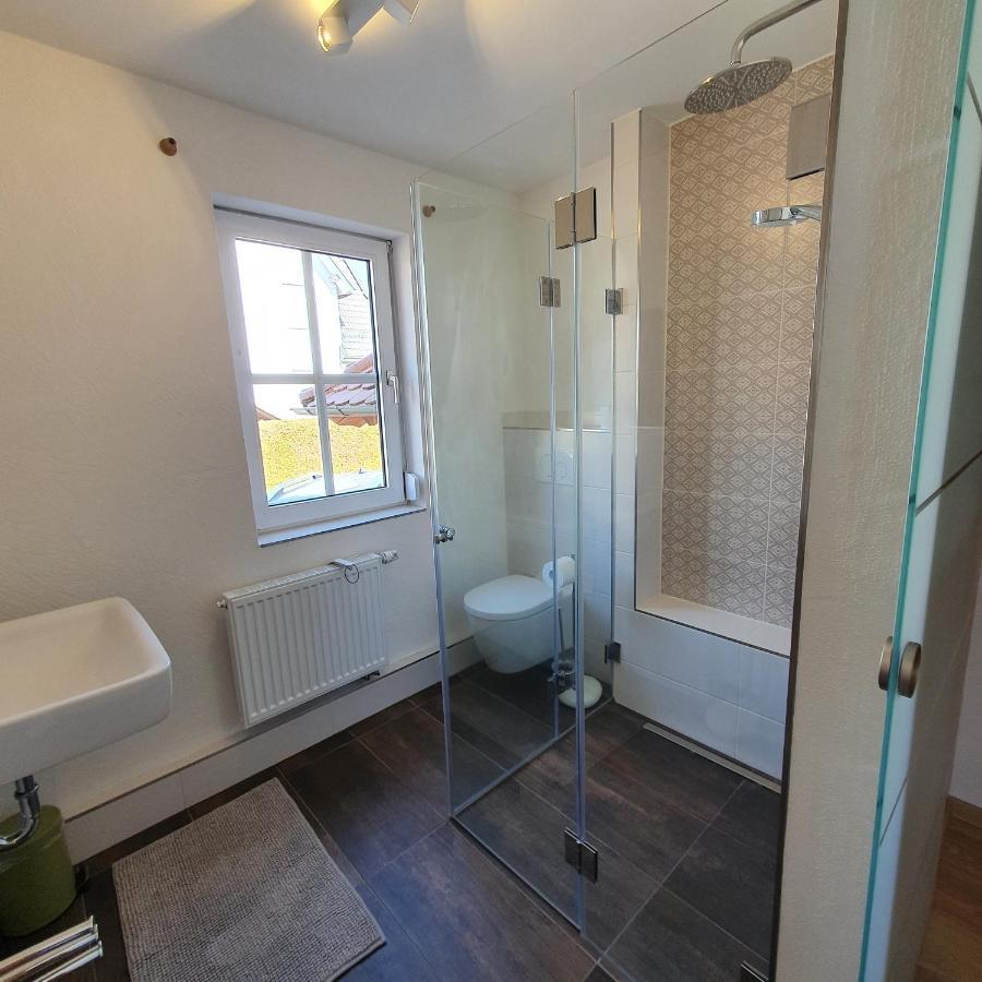 Alte Backstube - Ferienwohnung Huettenstube Und Ferienzimmer Auszeit Erkenbrechtsweiler Exteriér fotografie